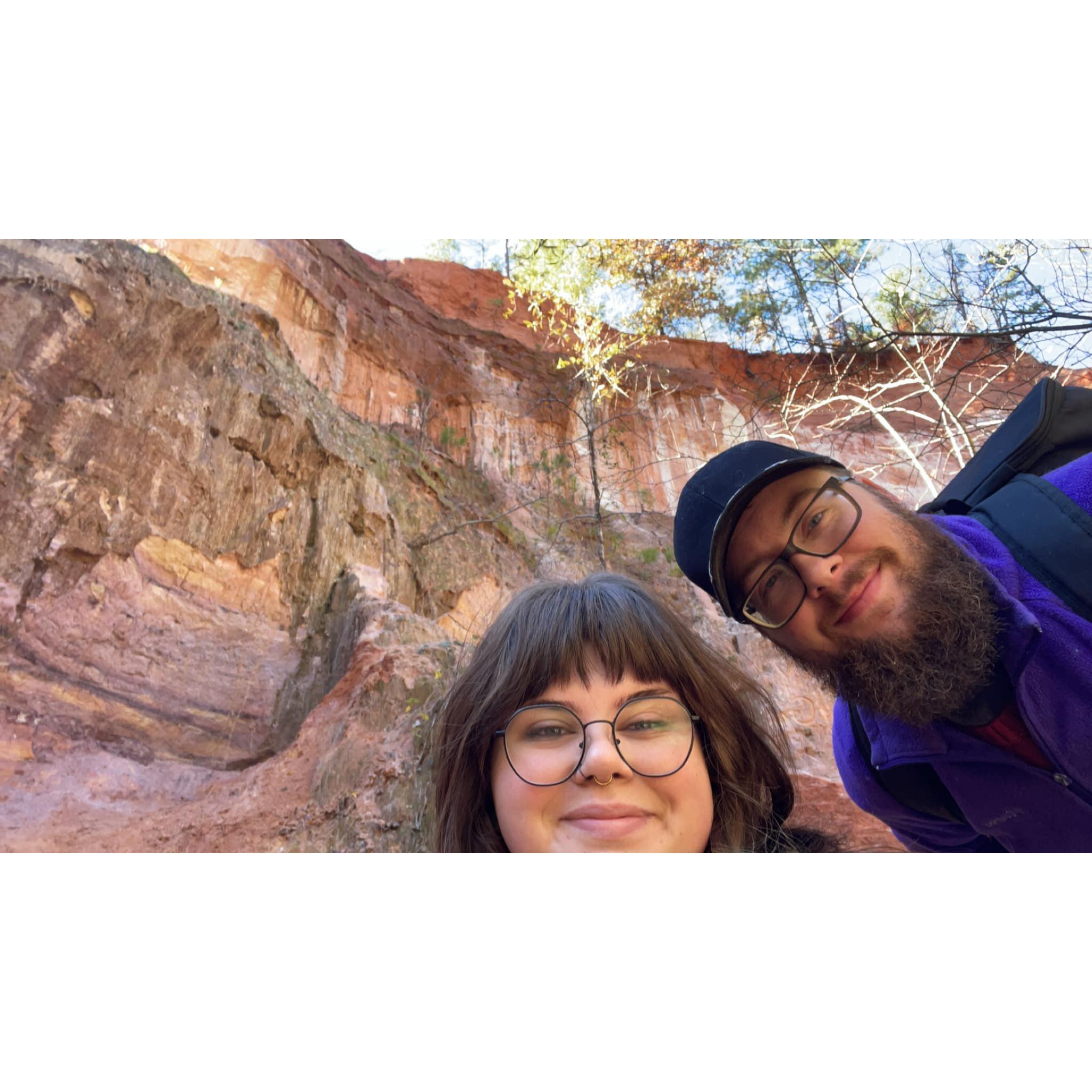 We went to some cave or something