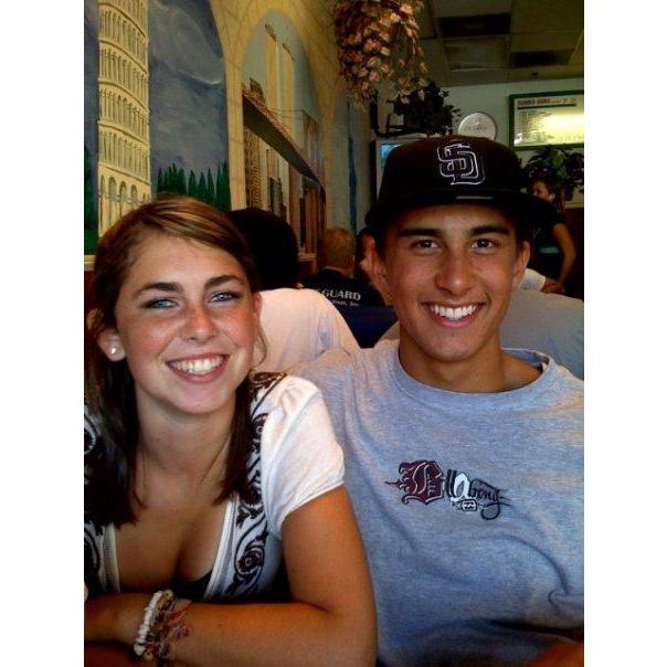 Our frequent lunch spot at Two Brothers Pizza across from Rancho. (2006)