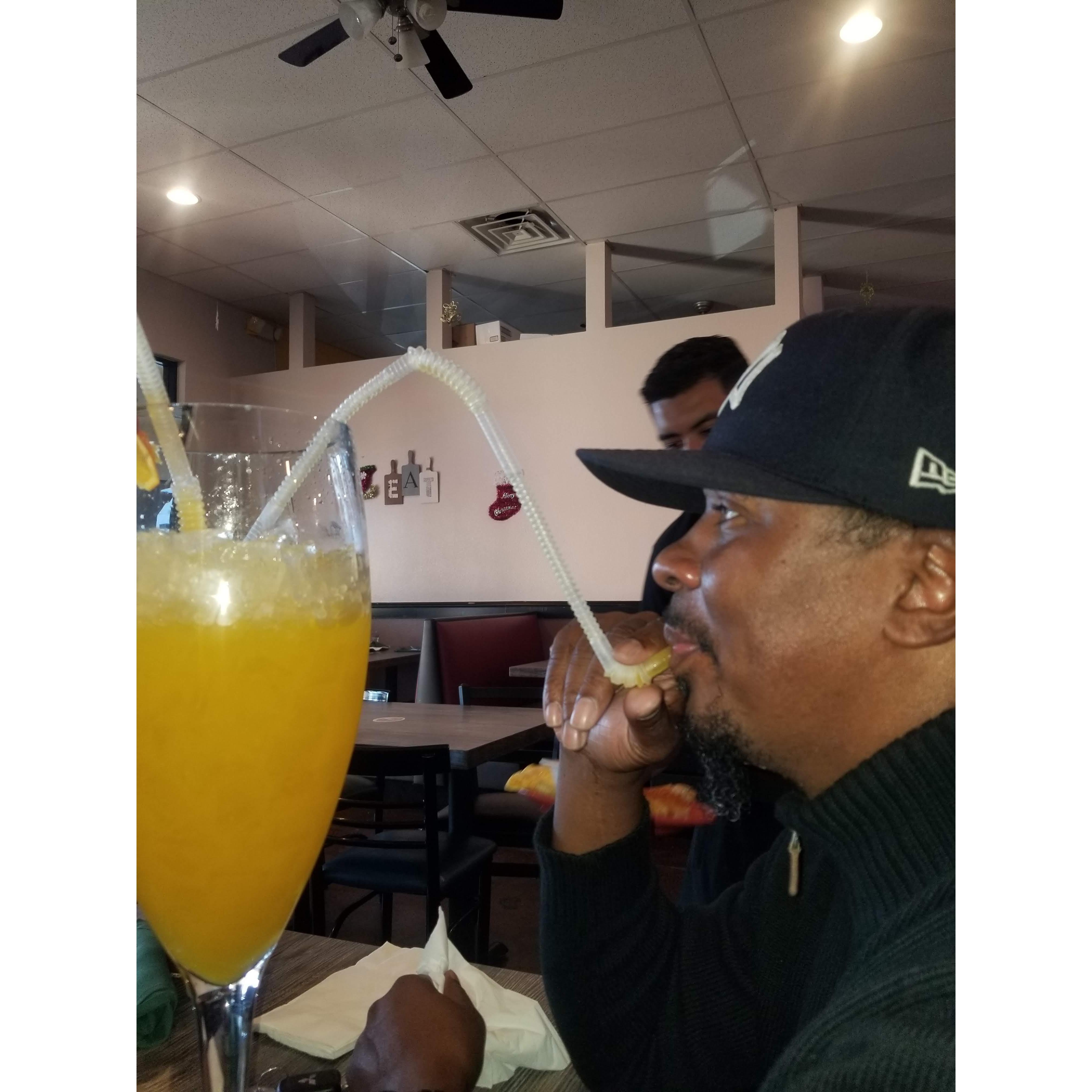 Mimosa Vegas Style