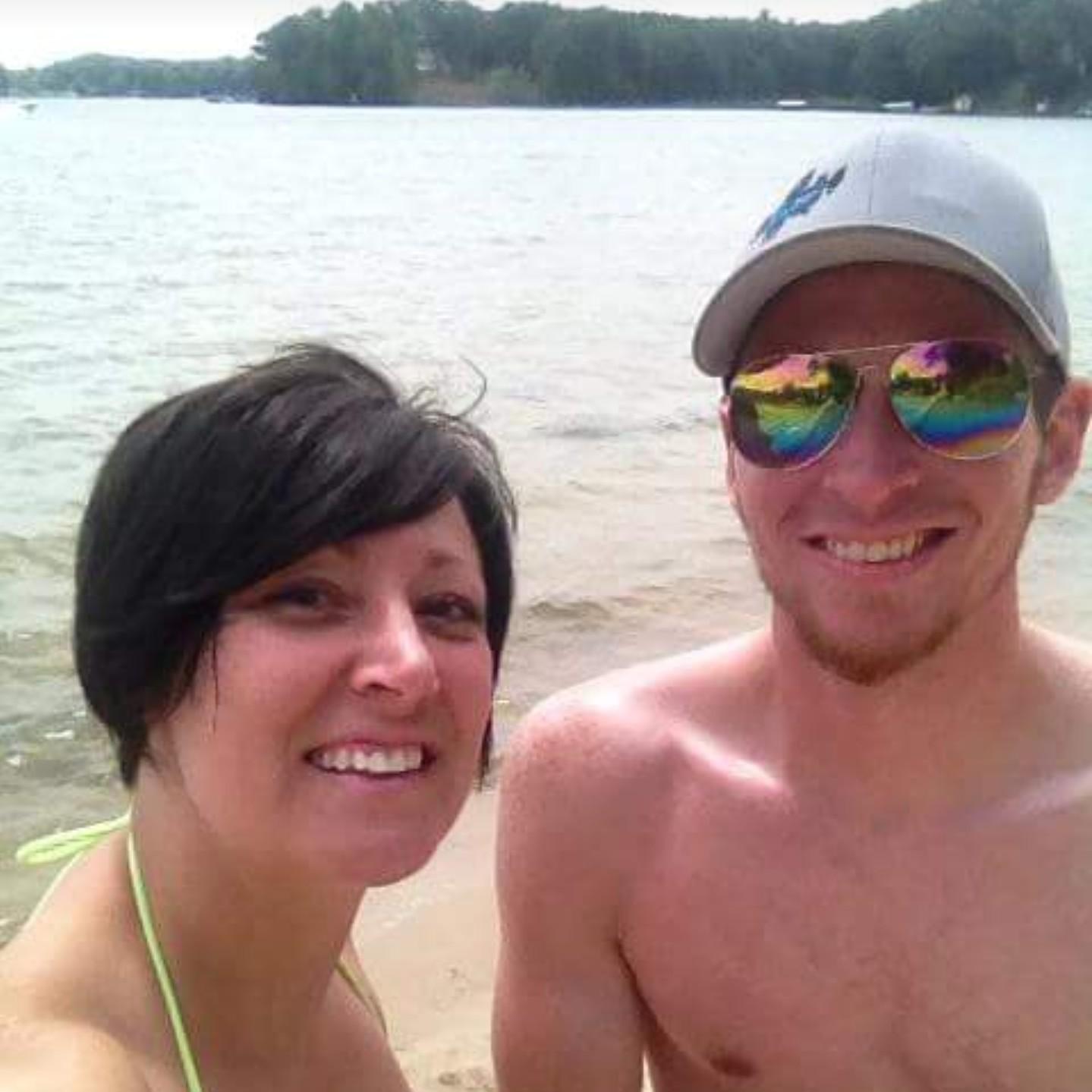 This was a rough day for us... I documented this picture because this was taken right before we learned we lost our baby. Ryan is always by my side and always pulls me through. This man is my rock.