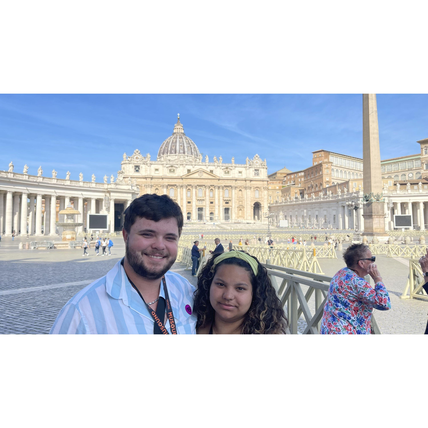 Touring the St. Peter’s Basilica in Vatican City