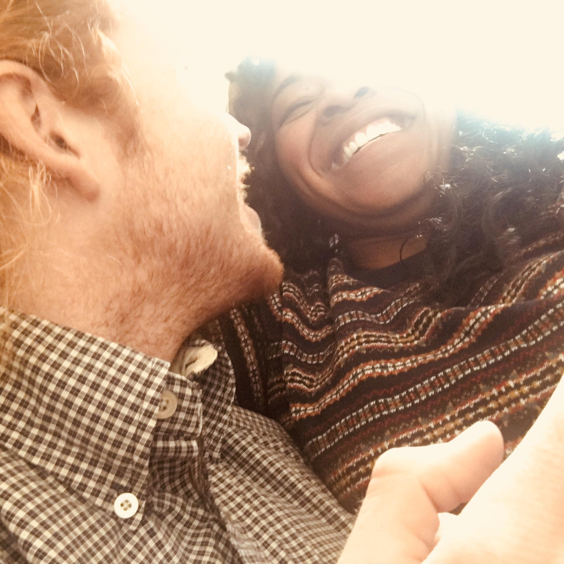 True love means laughing until you can count how many chins are on your face.