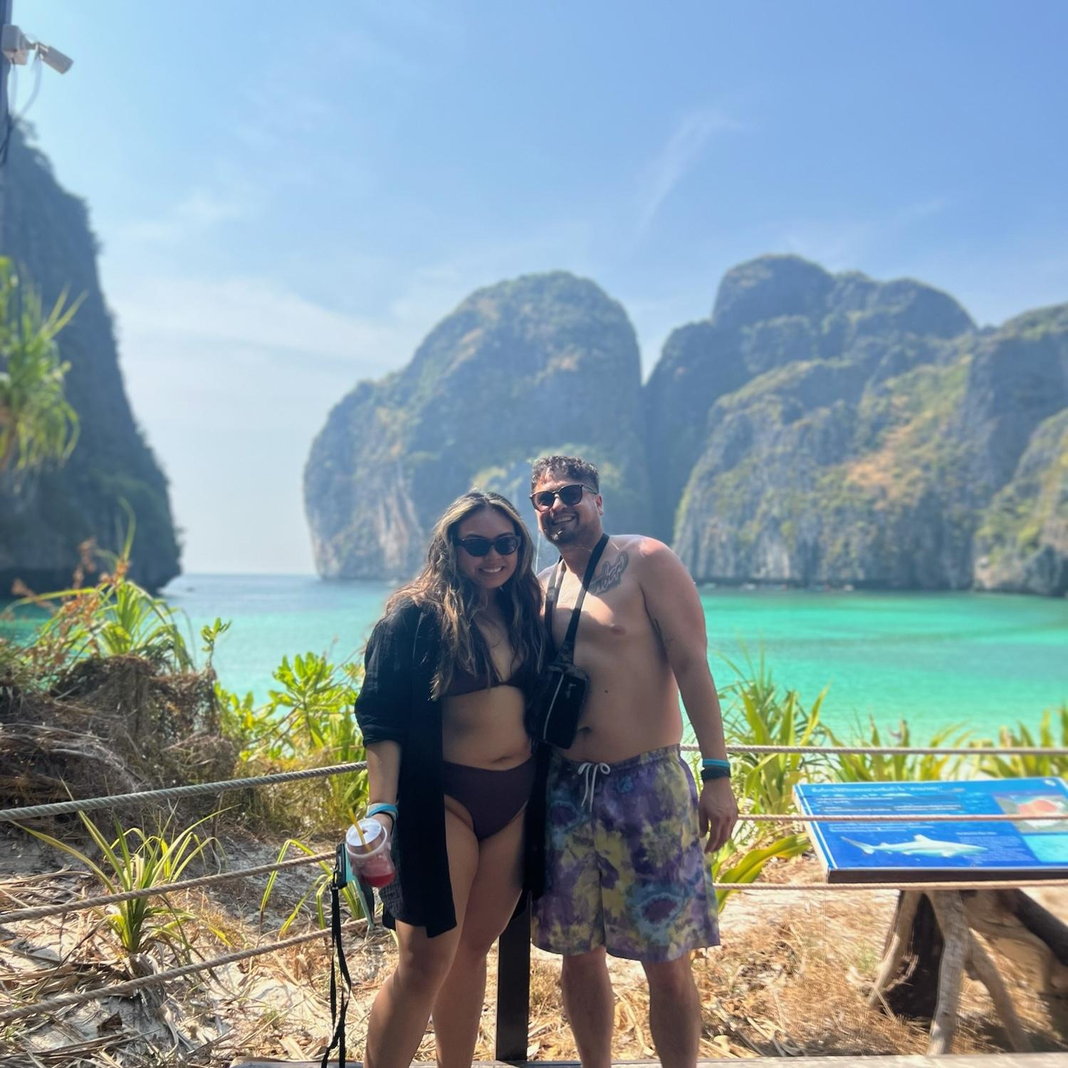 Visiting Maya Bay Phi Phi Island, Thailand