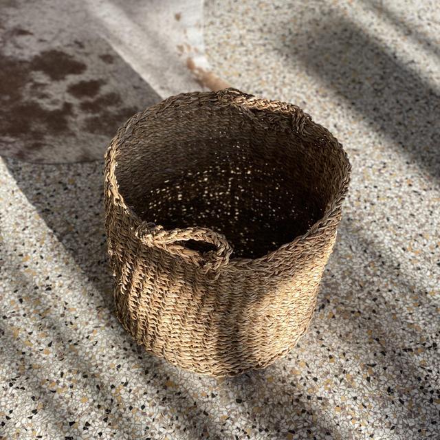 Natural Basket with Handles - LARGE (LOCAL DELIVERY / PICK UP ONLY)