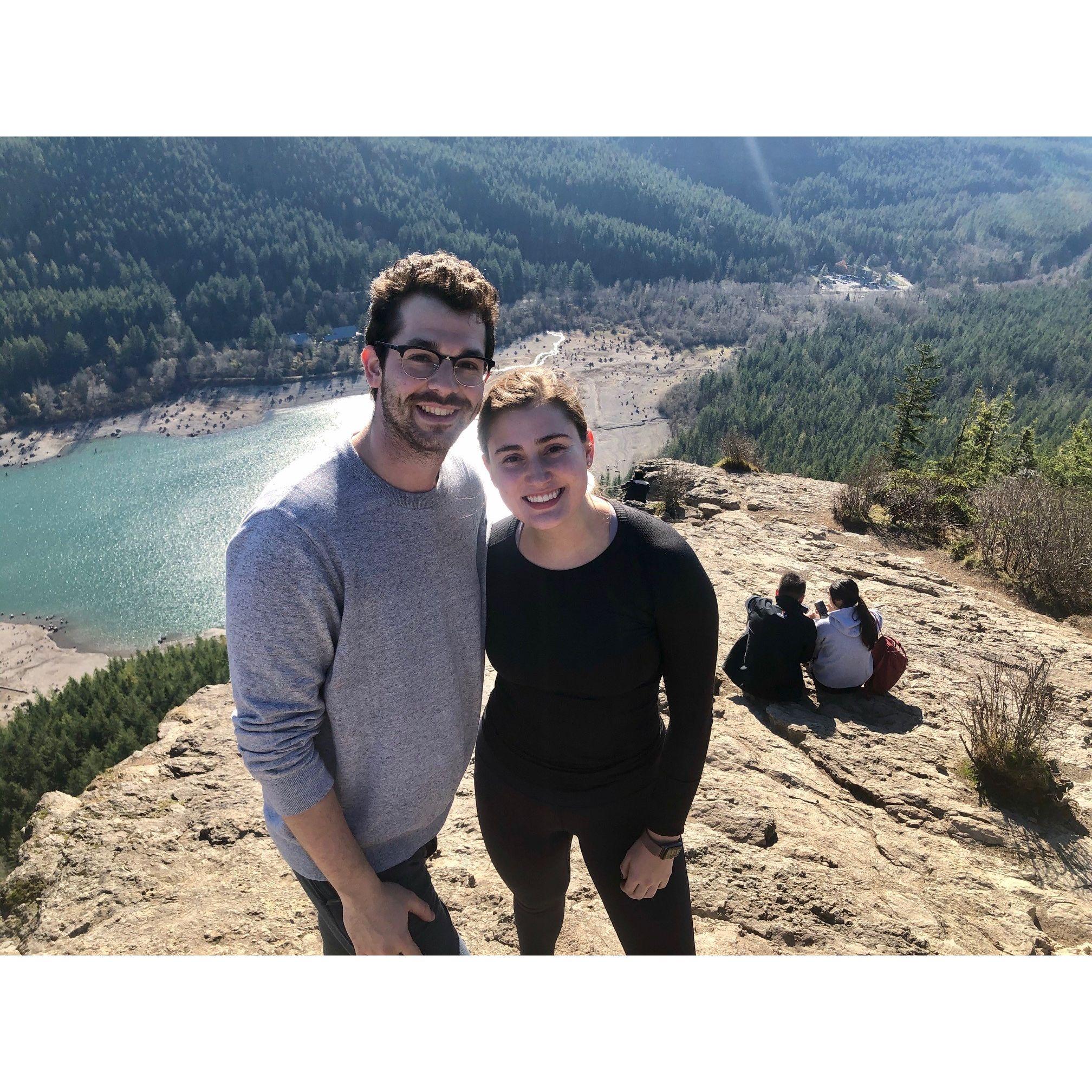 Rattlesnake Ledge Trail in Washington, November 2019.