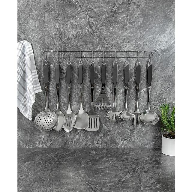 Hell's Kitchen 10-Pc. Kitchen Tool Set & Rack