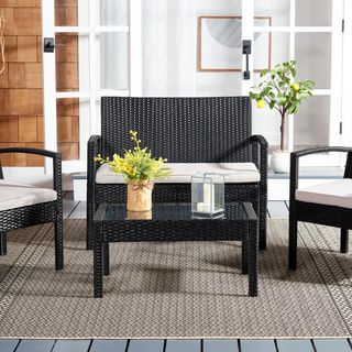 Bassey 4-Piece Outdoor Living Set