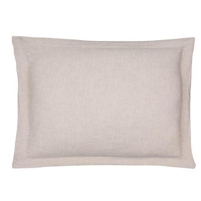 Levtex Home Washed Linen Standard Pillow Sham in Natural