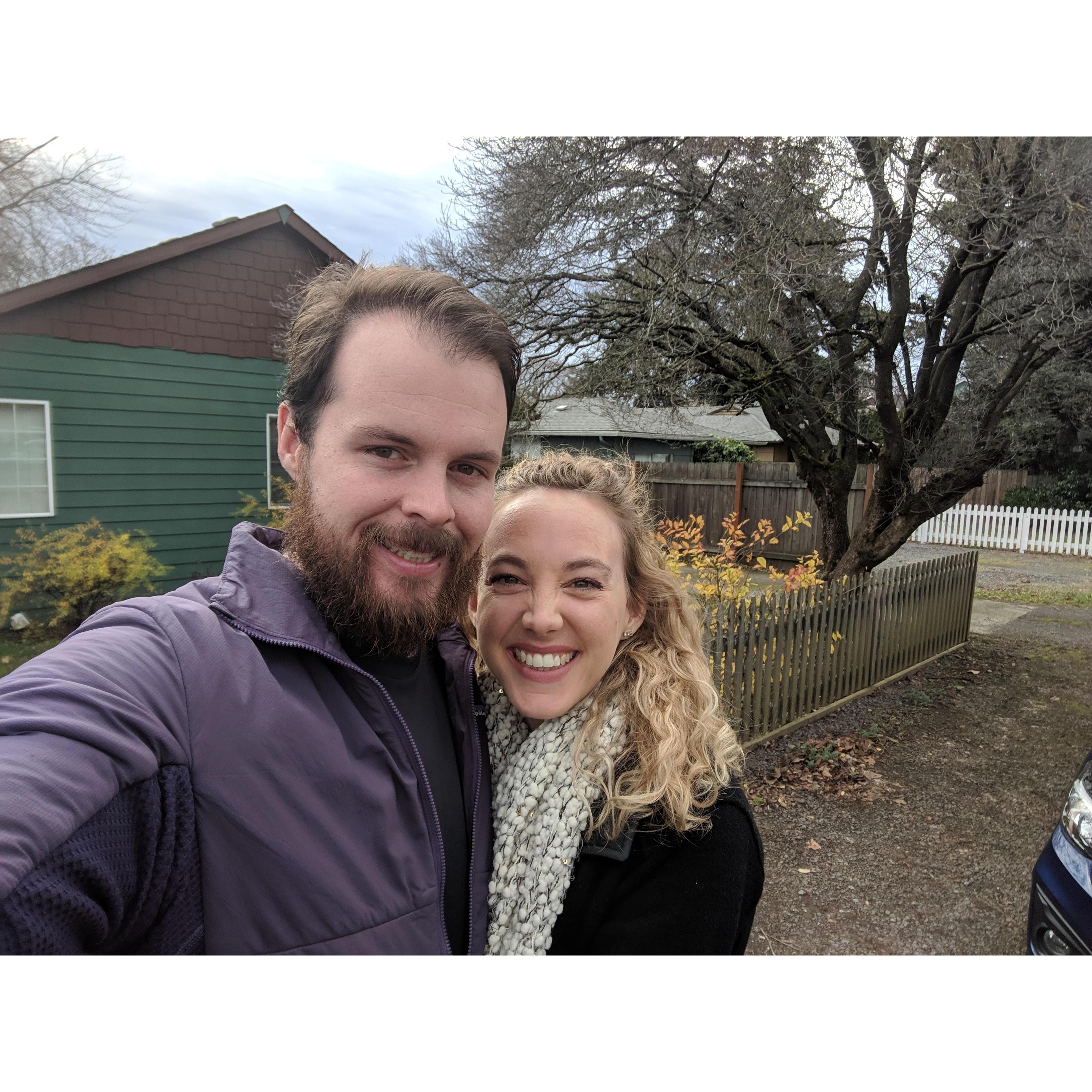 Our first Oregon home!