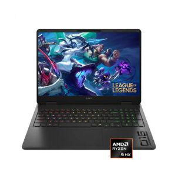 HP OMEN - 16" 2K 144Hz Laptop - AMD Ryzen 9 8940HX 2025 - 32GB DDR5 Memory - NVIDIA GeForce RTX 5060 - 1TB SSD - Shadow Black