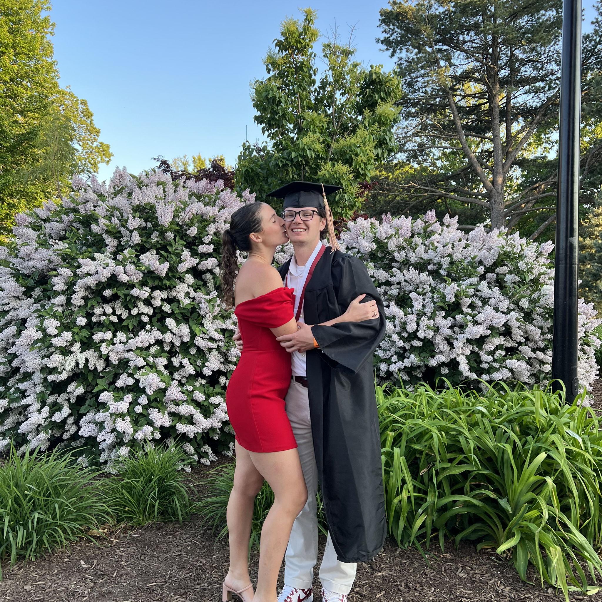 Jeremy's college graduation