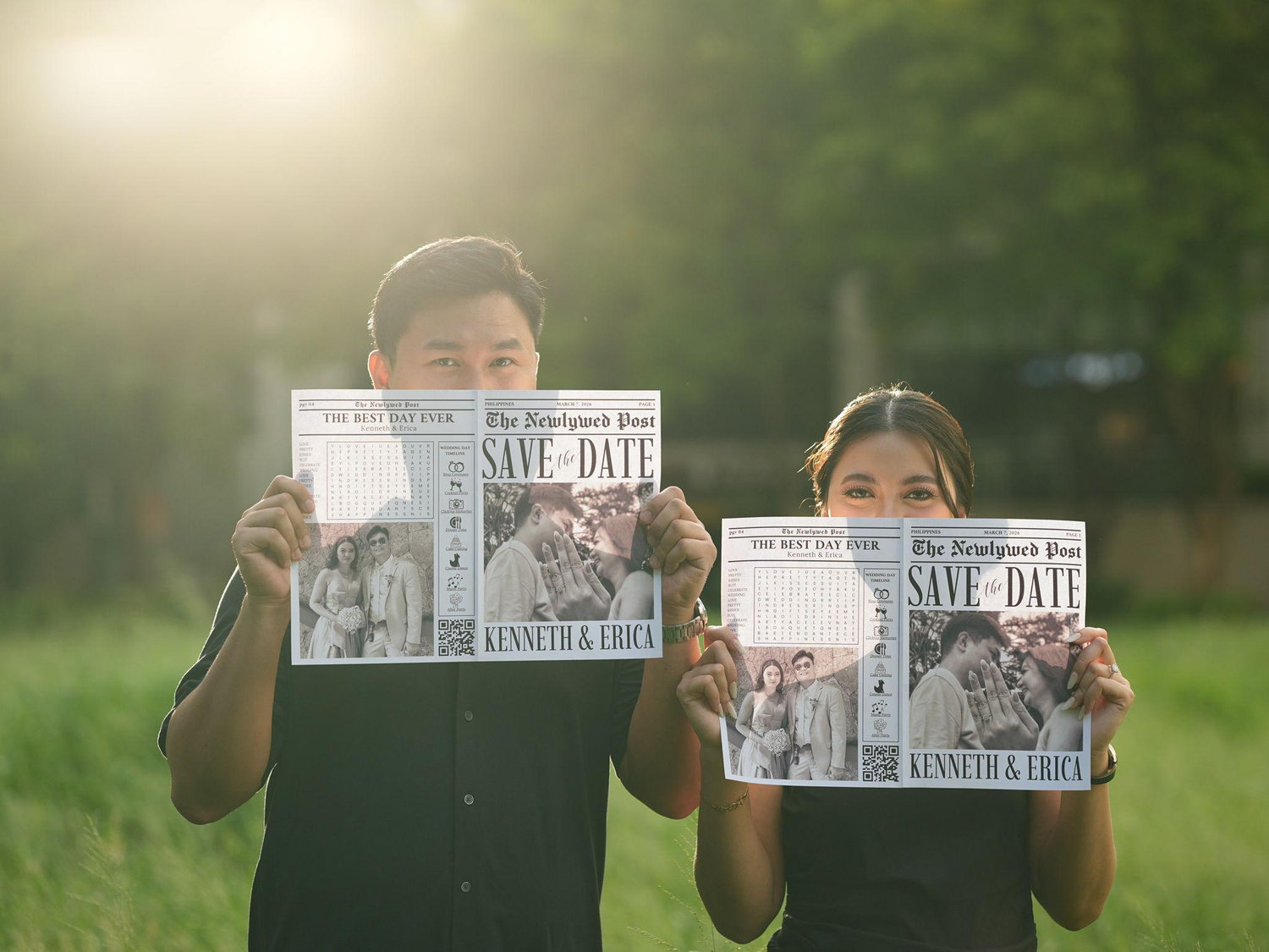The Wedding Website of Erica May and June Kenneth