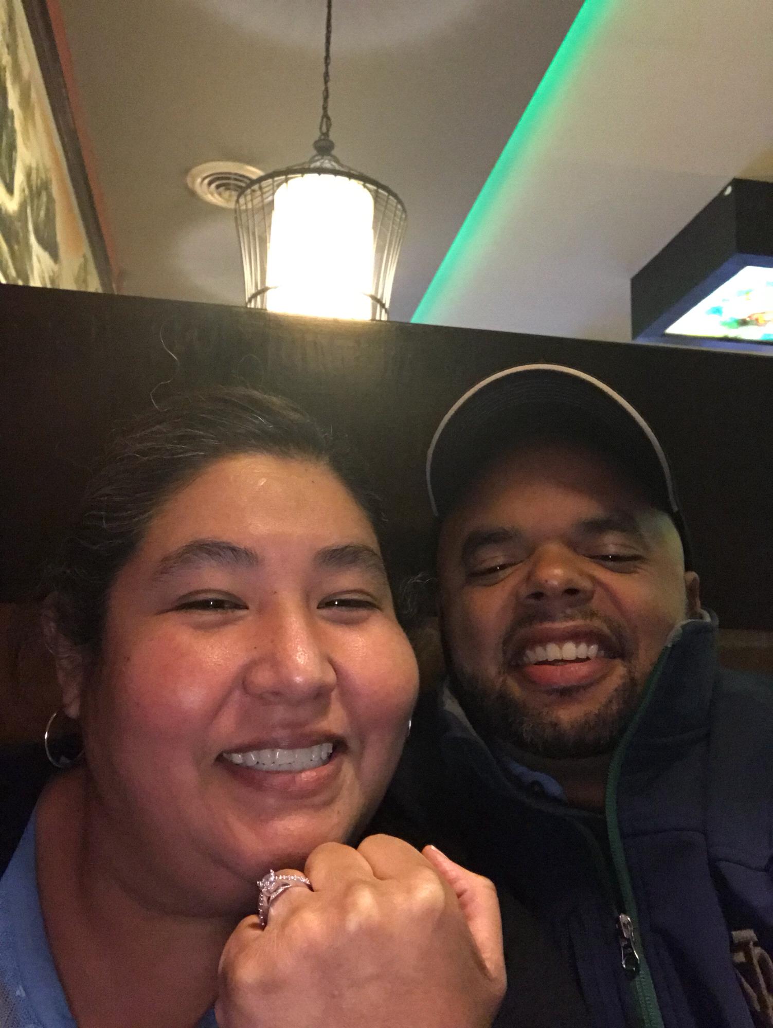Enjoying a date night!
