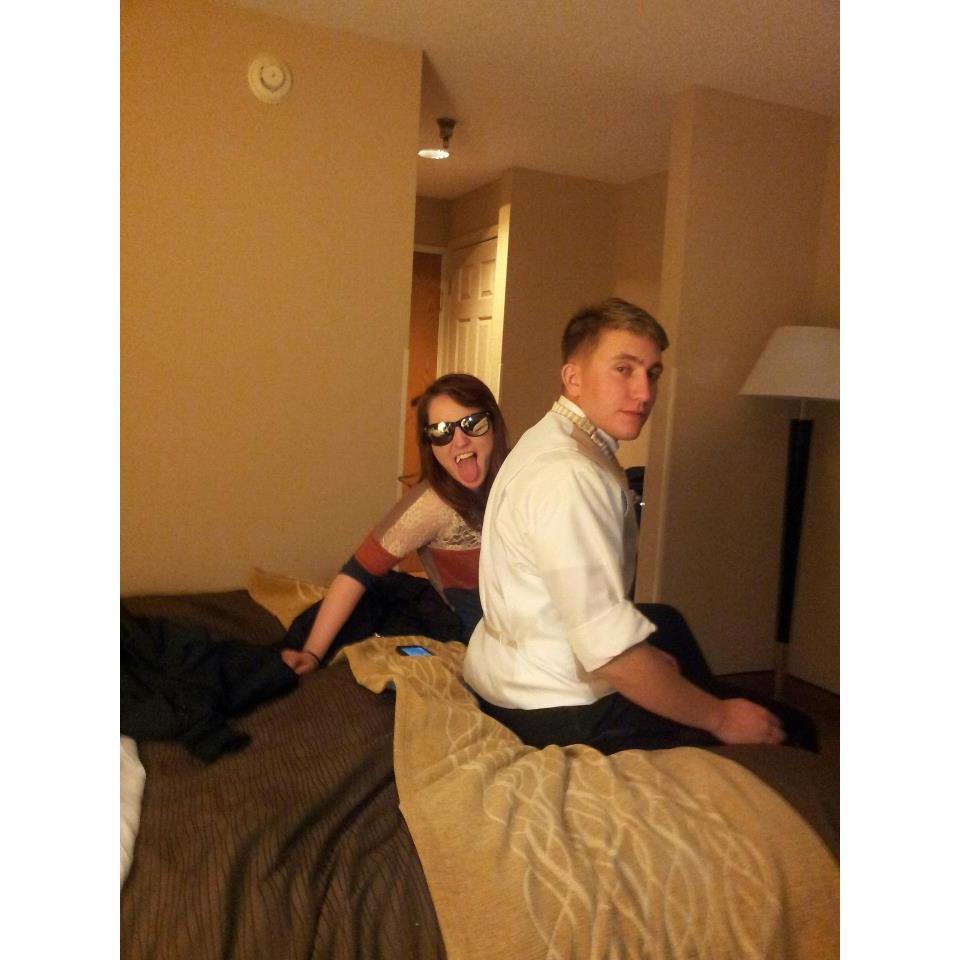 First night we hung out