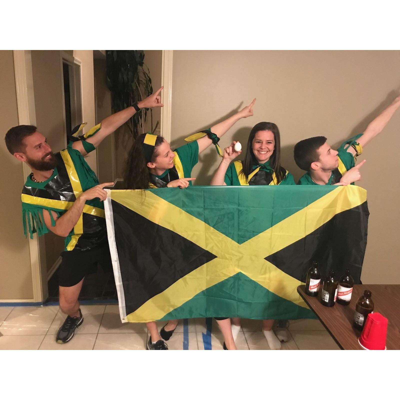 Year 2 - More match day celebrations! Team Jamaica!