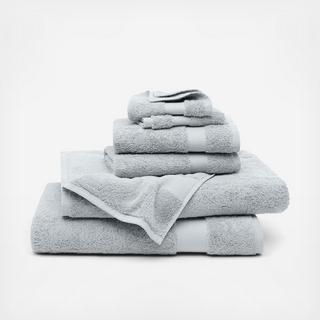 Plush 6-Piece Organic Bath Sheet Set