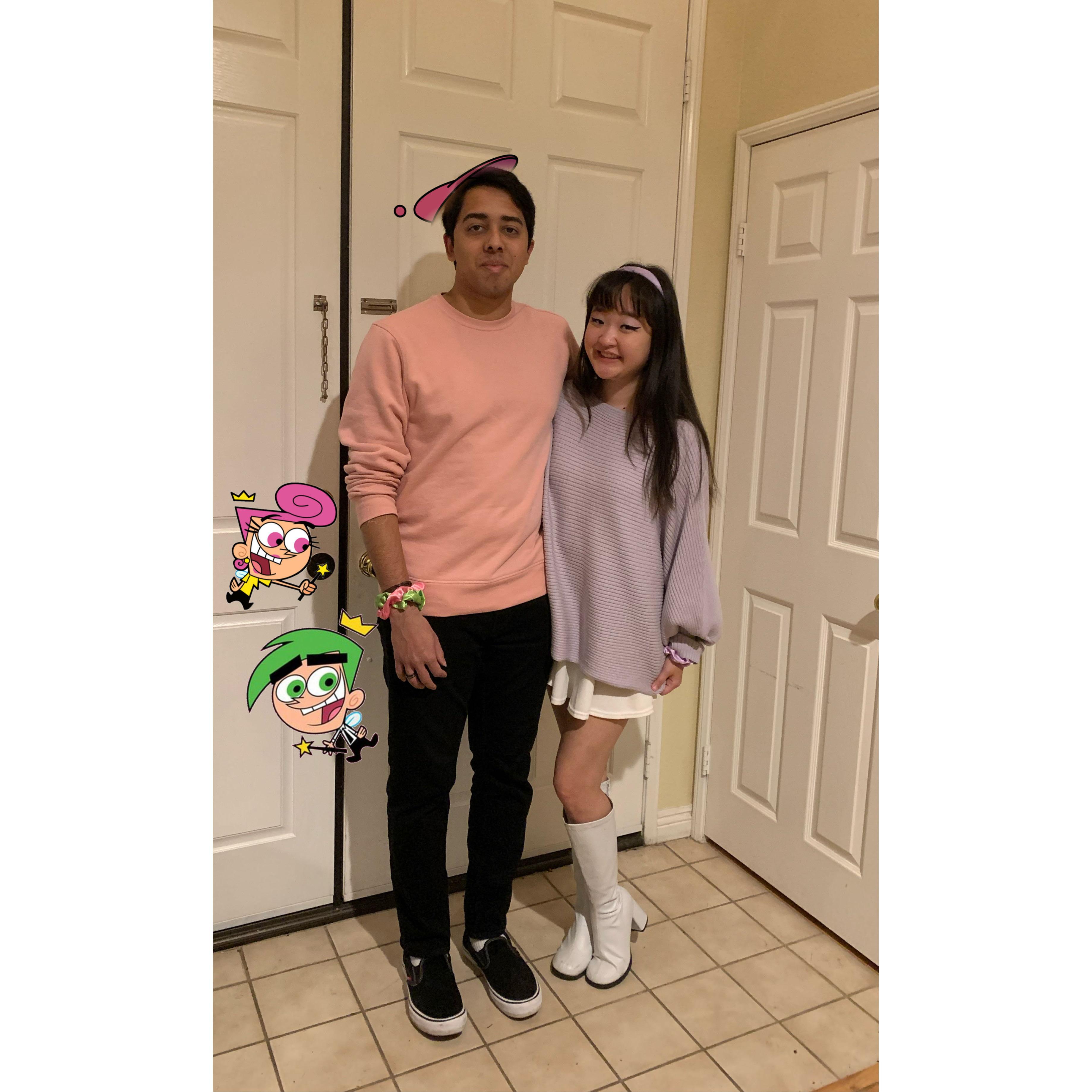We love doing couples costumes for Halloween!