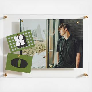 Rectango Easy Change Memo Board + Magnet Wall Frame