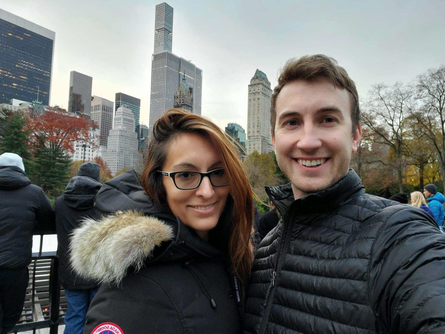 We are engaged in New York City!