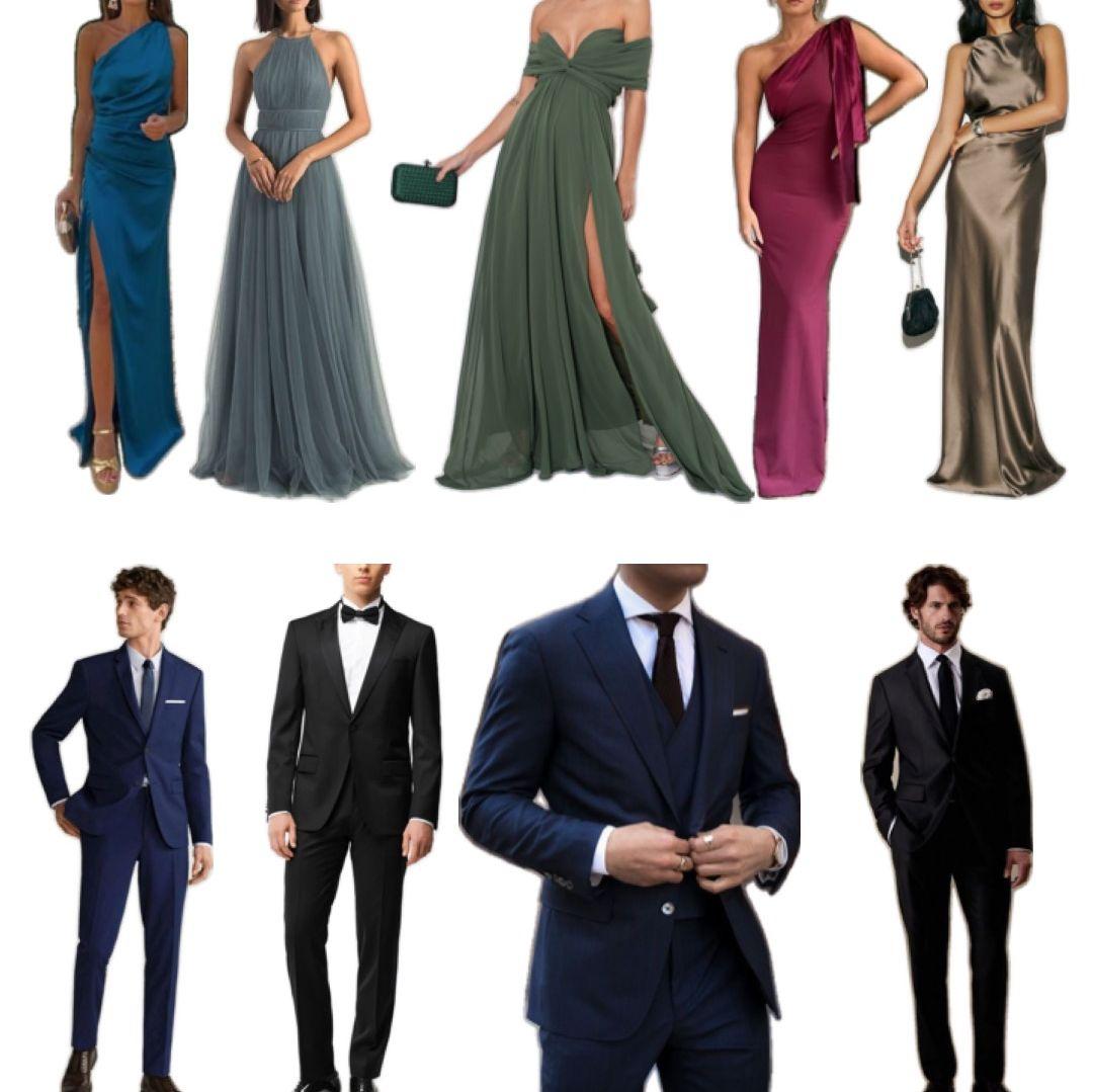 Black tie attire