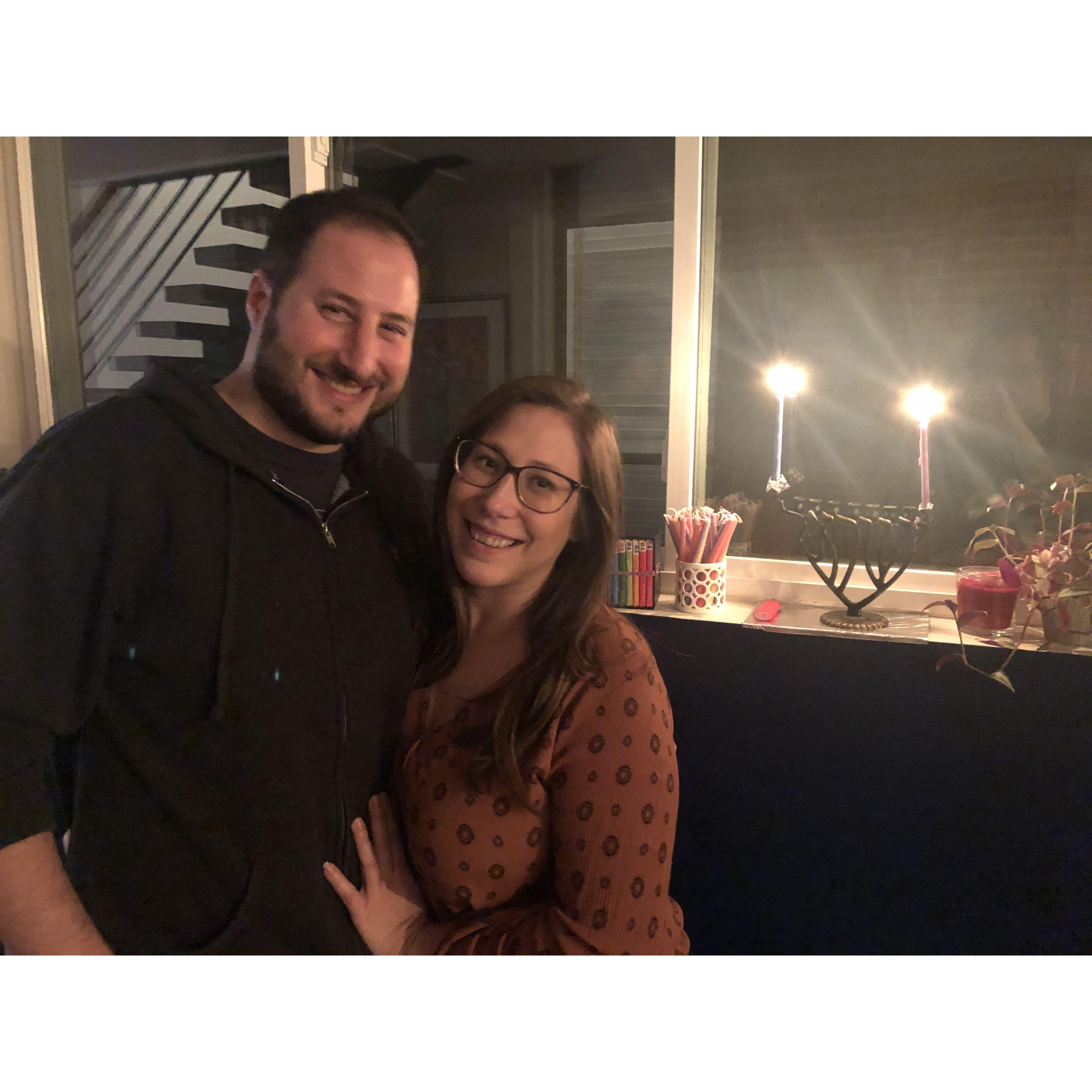 Our first Hanukkah