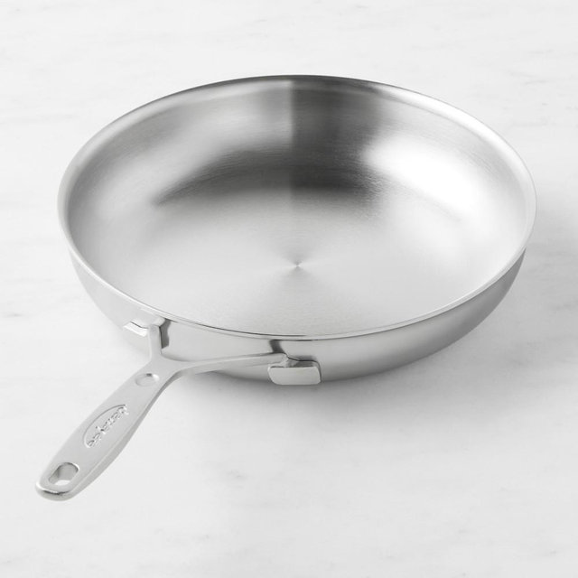 Demeyere Industry Stainless-Steel Fry Pan, 11"