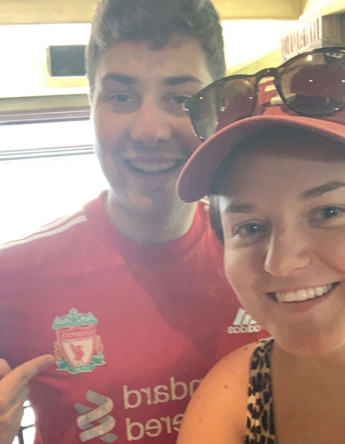 Liverpool game at Molly Spillane's.