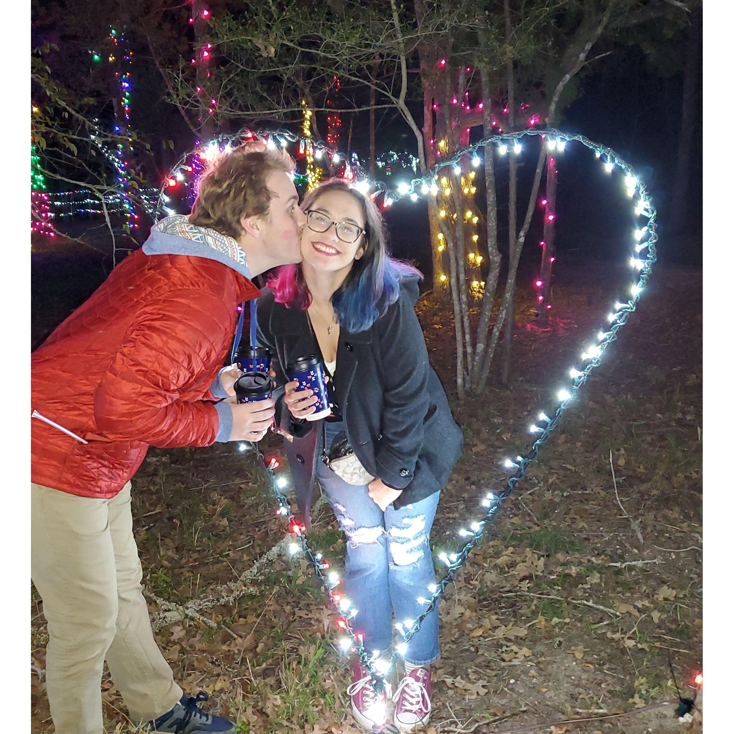 Christmas light adventure!
