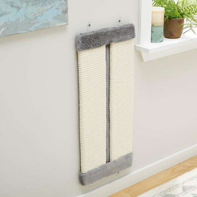FRISCO Wall Sisal Cat Scratcher, Large, Gray - Chewy.com