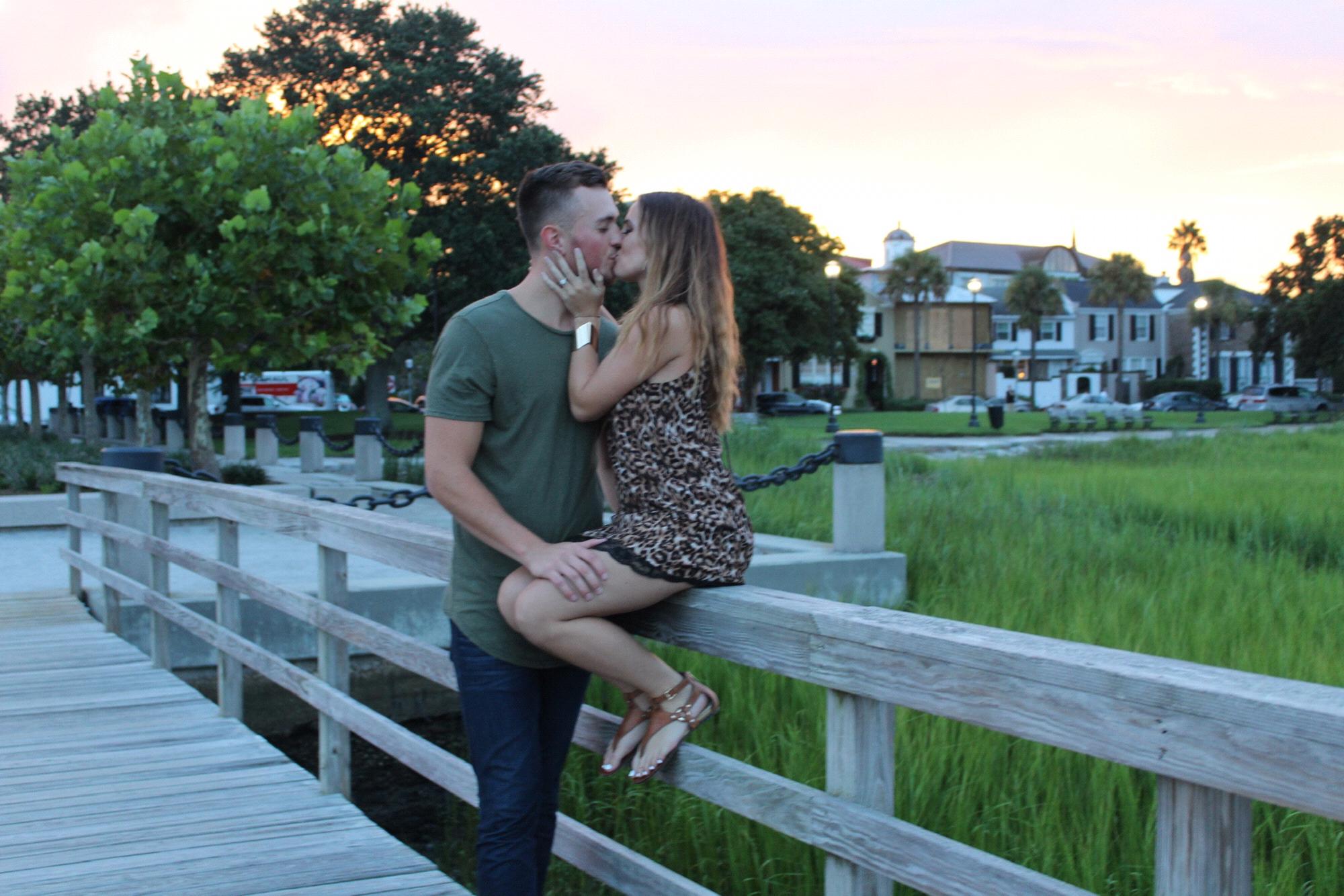 Right after we got engaged