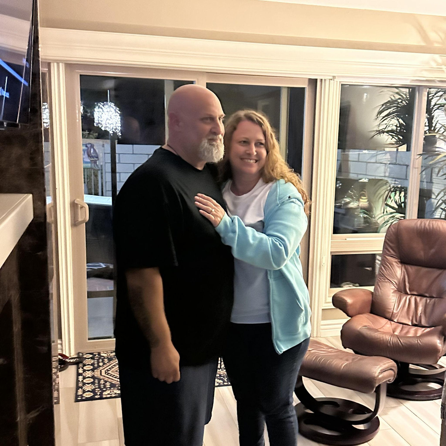 First picture as an engaged couple.