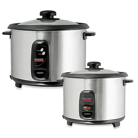 Professional Series 6-Cup Stainless Steel Rice Cooker