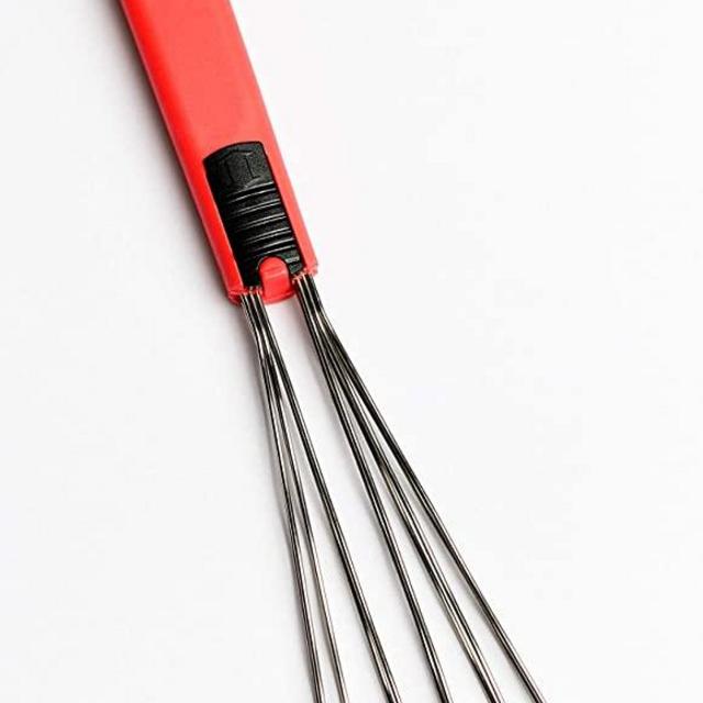 Cooks Innovations Foodie Multi-function Tongs - Red handle - Serve, flip, grab and turn with one tool.