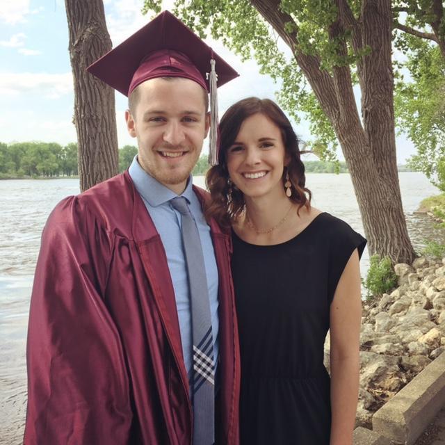 Austin's graduation from UW-La Crosse