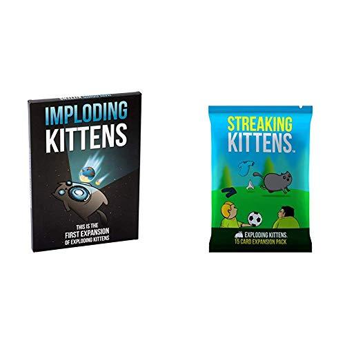 Imploding Kittens: This is The First Expansion of Exploding Kittens & Streaking Kittens: This is The Second Expansion of Exploding Kittens