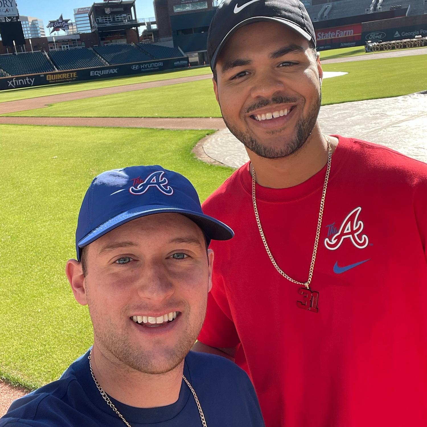 On the field at Truist Park! (2025)