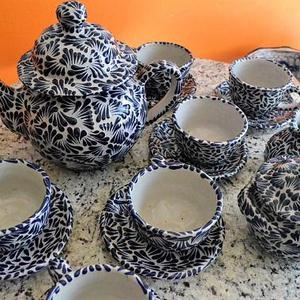 Talavera tea & coffee set - for 6