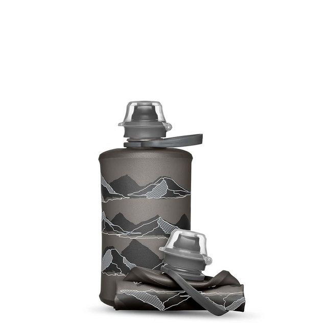 HydraPak Stow Collapsible Water Bottle – 350ml, 500ml, 1L – Ultralight, Leak-Proof, BPA-Free, Filter Compatible Travel & Hiking Flask