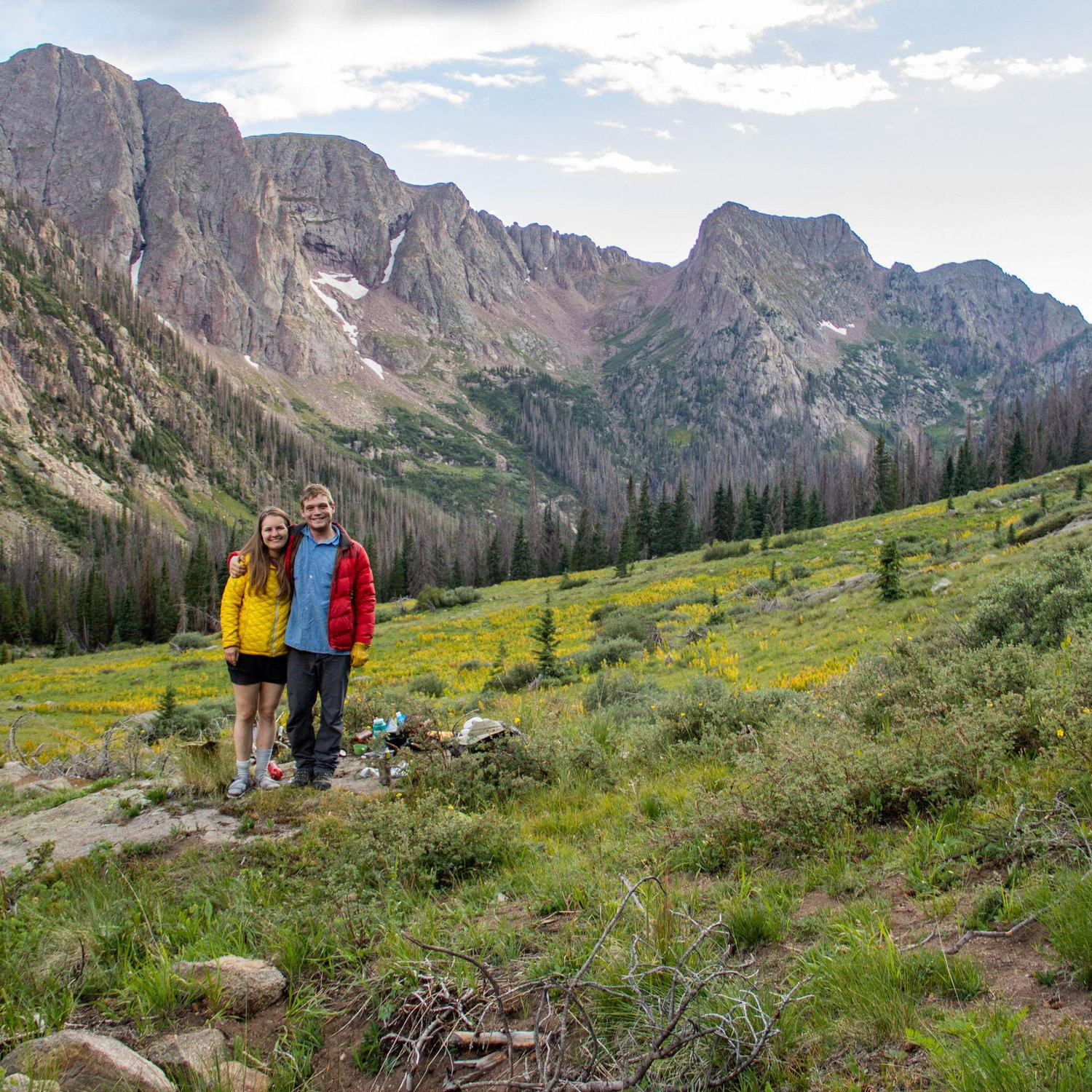 The stunning Chicago Basin in the Weimenuche Wilderness