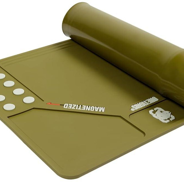 ONETIGRIS Gun Cleaning Mat Rifle Pistol Gun Mat with Magnetic Dots, Non-Slip Oil Resistant