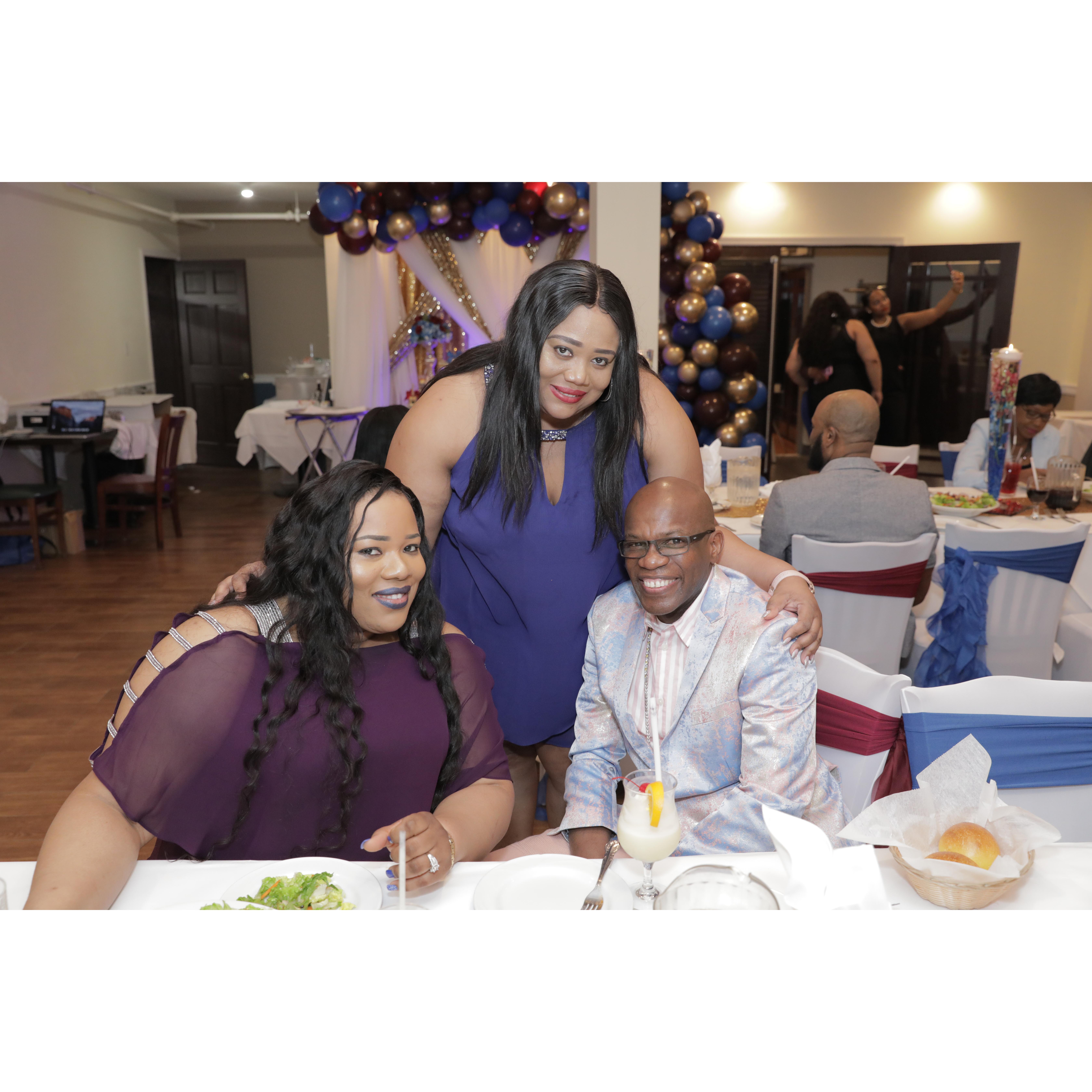 Birthday celebration 2019 with my oldest sister Valencia.