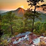 Pinnacle mountain