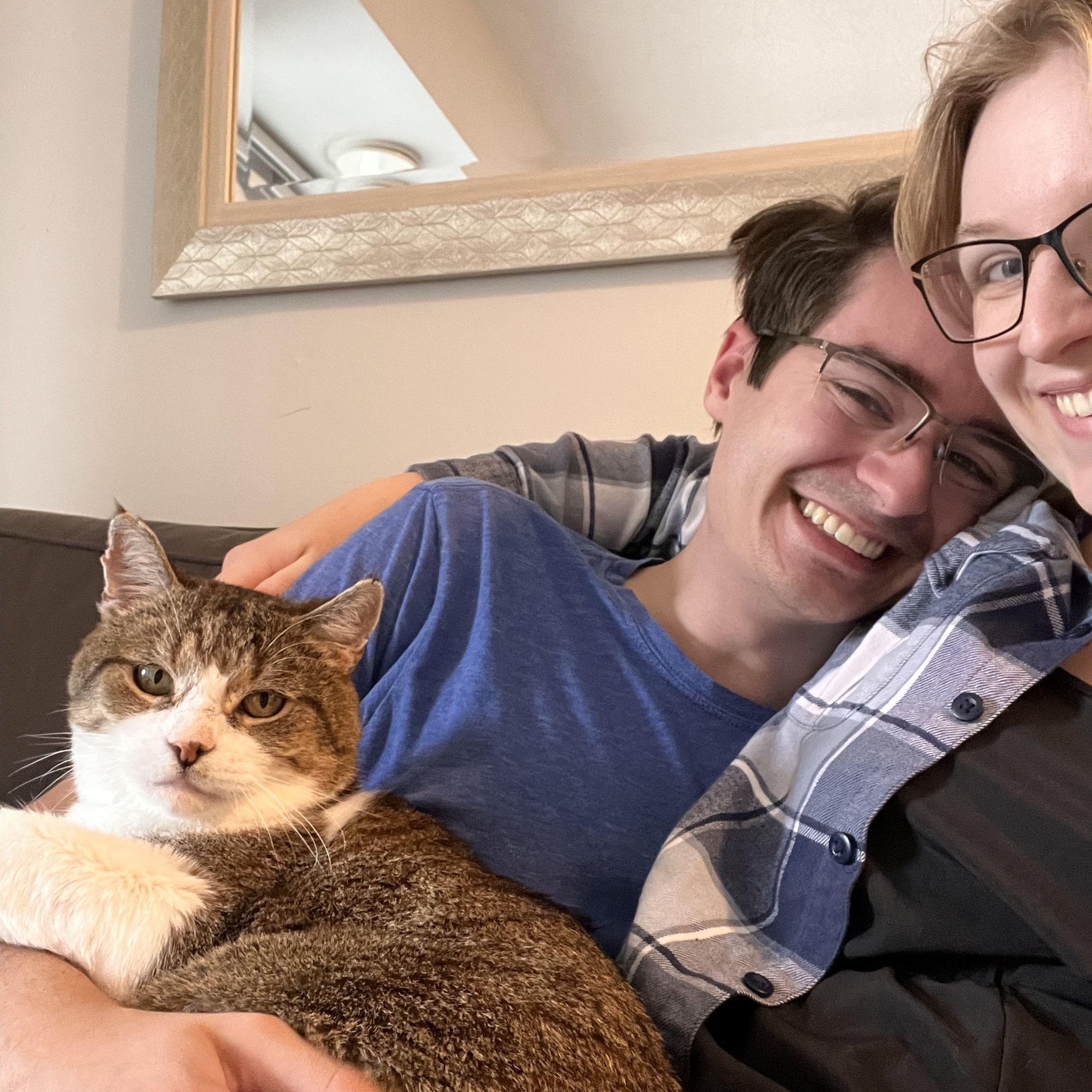 Cuddling with the best boy Beans