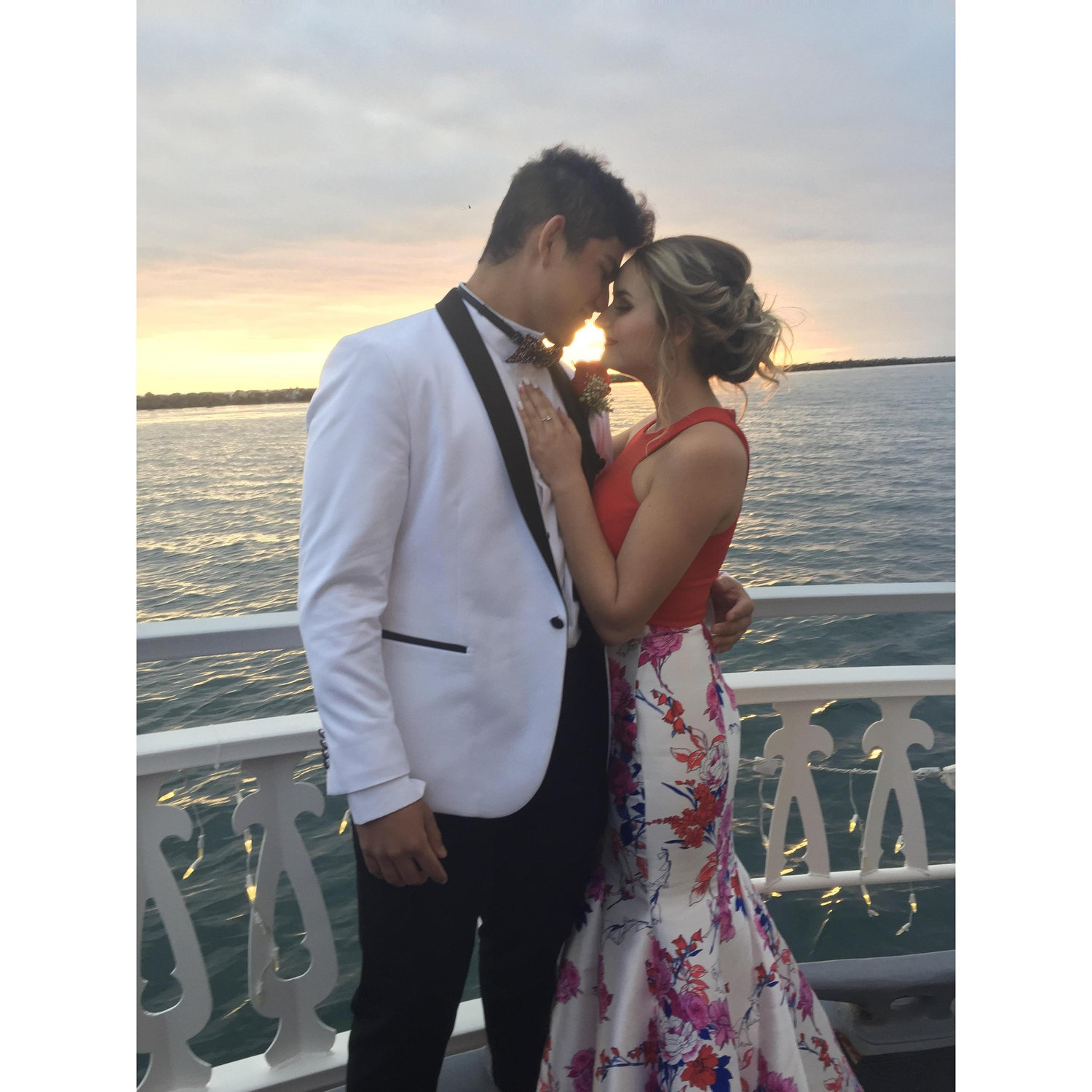 Izzy's Senior and Bryan's Junior Prom. May 12, 2018.