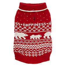 ED Ellen DeGeneres Polar Bear Dog Sweater