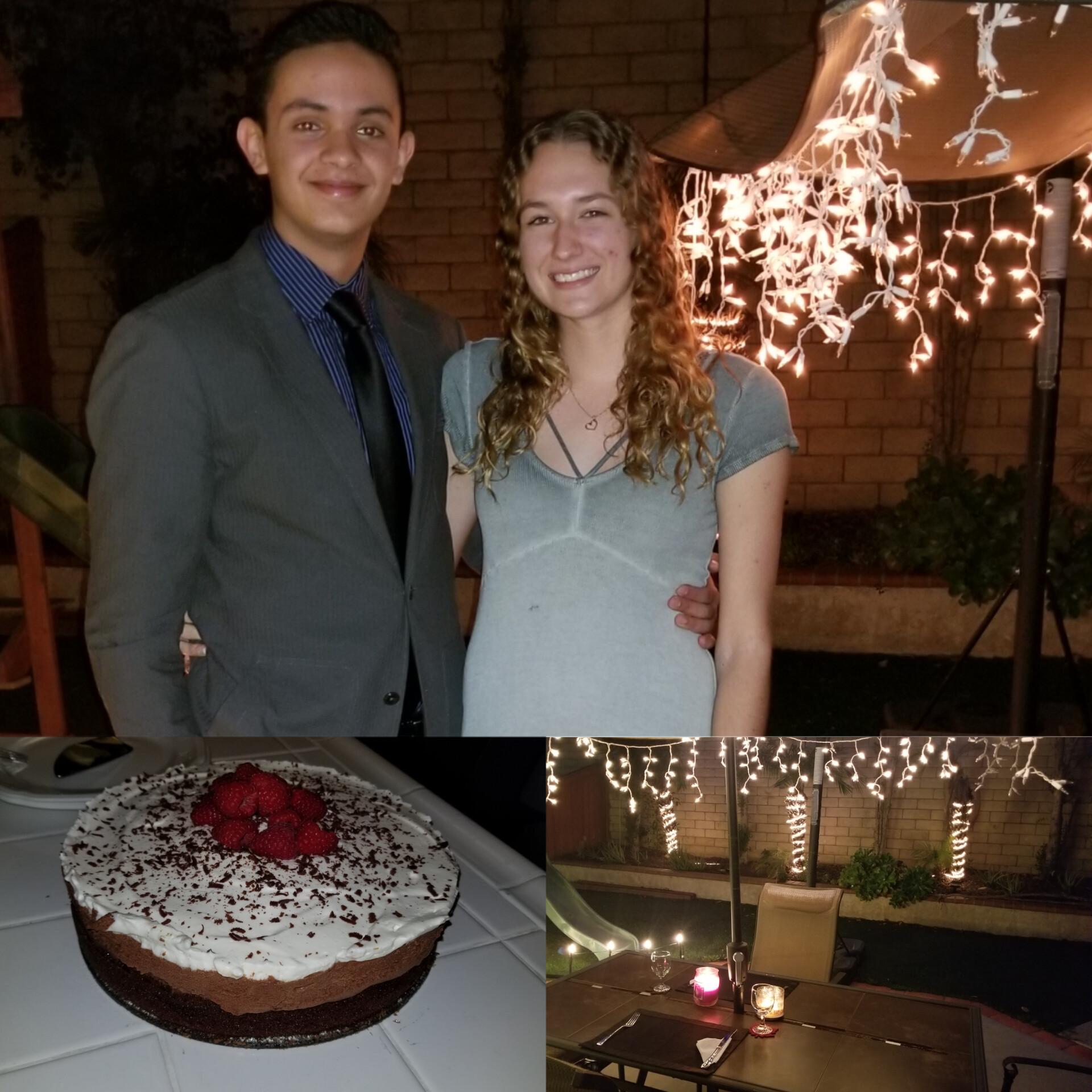 Our 1st anniversary! Emilio surprised Kaitlin with a candlelit dinner but little did she know, this small bit of planning was the seed for other major plans... / Nuestro 1º aniversario! Emilio sorprendió a Kaitlin con una cena, lo que ella no sabía era que esta pequeña ocasion planto la semilla para otros planes importantes...