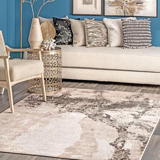 Addilyn Abstract Mural Area Rug