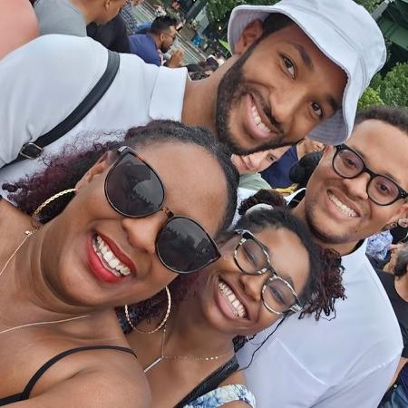 Dancing in the park with Josh & Shanice Reed!