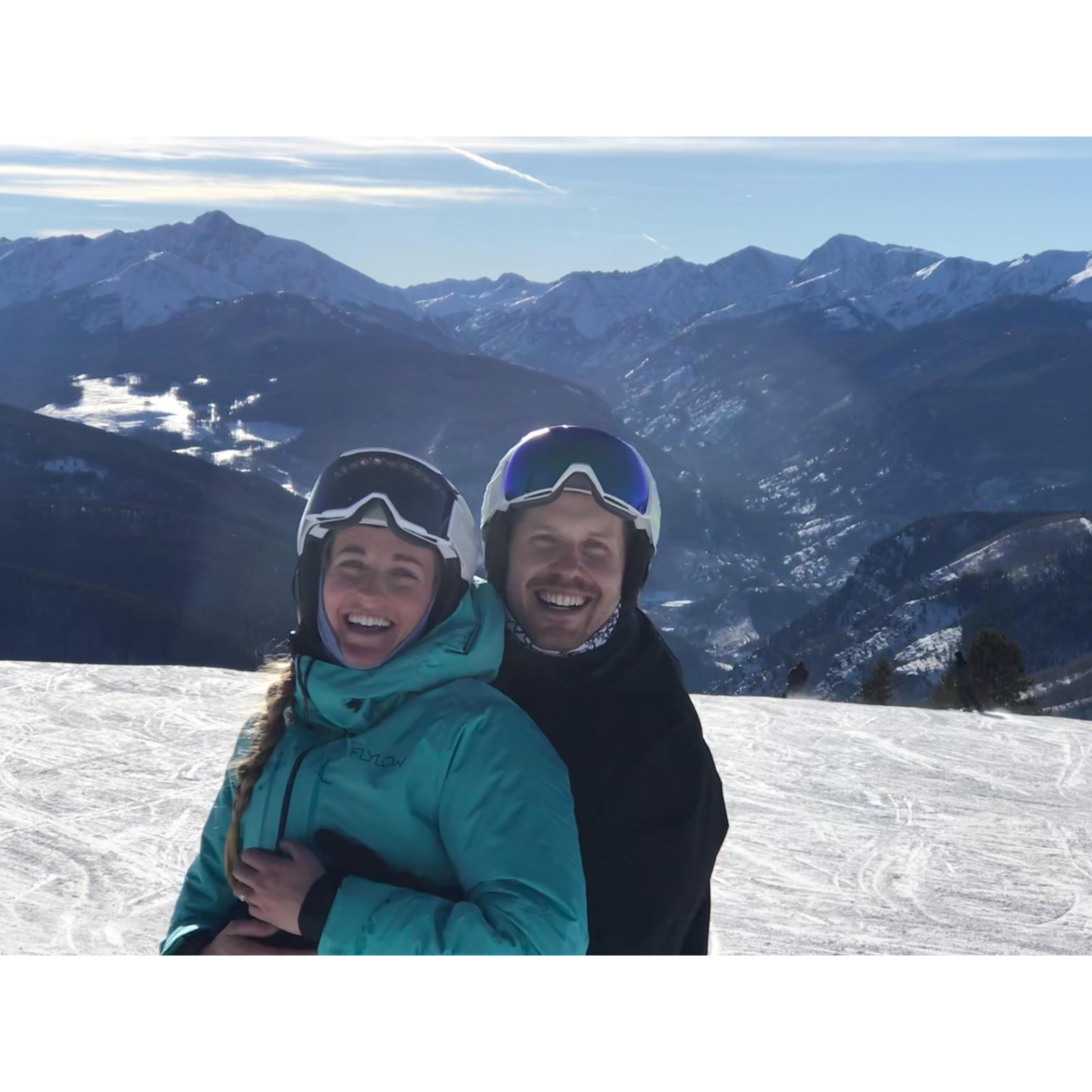On cloud nine- Vail, CO