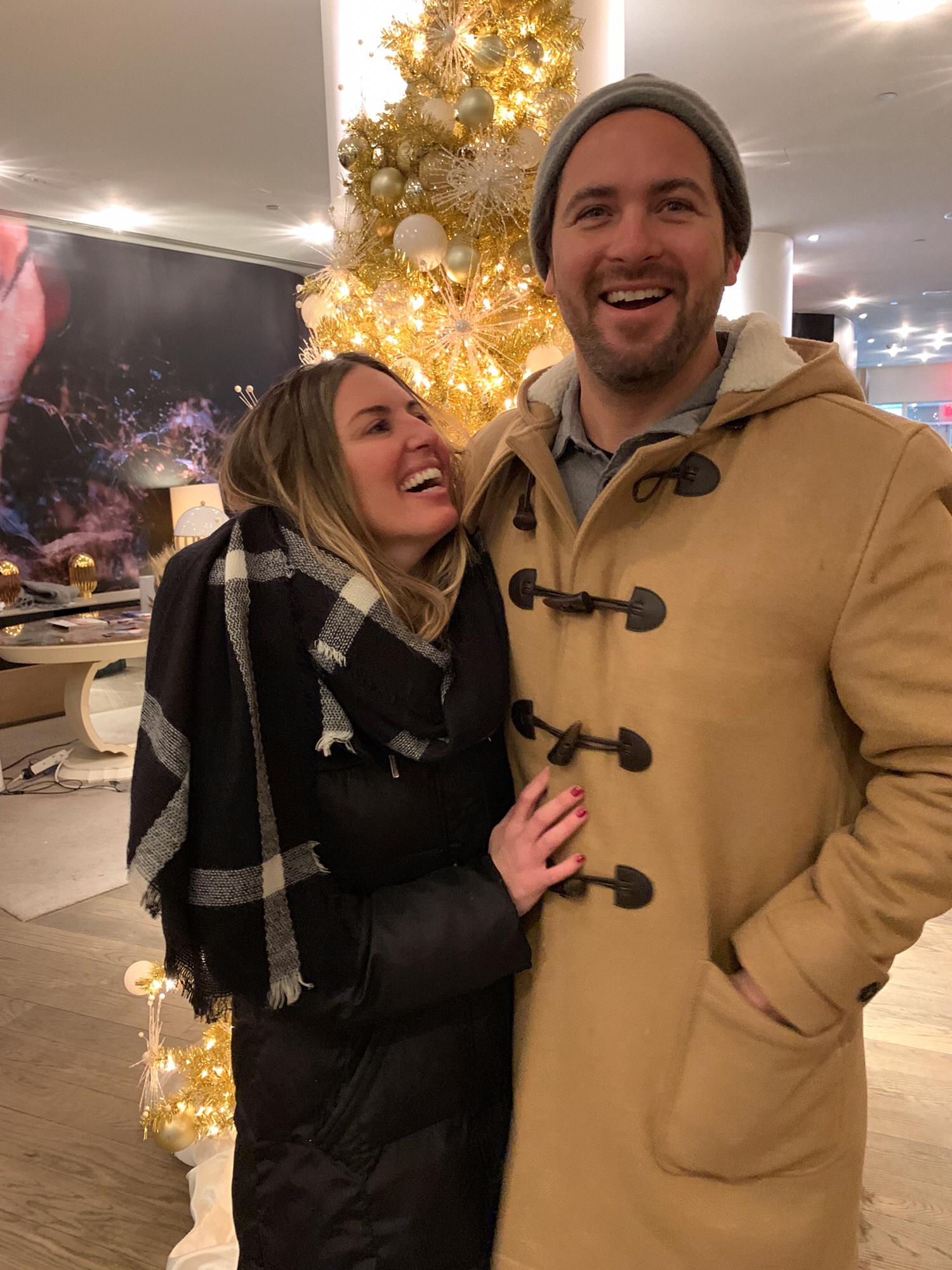 Our engagement dinner in New York City was one of the happiest moments in our lives.  Having both of our families together truly made this trip unbeatable.